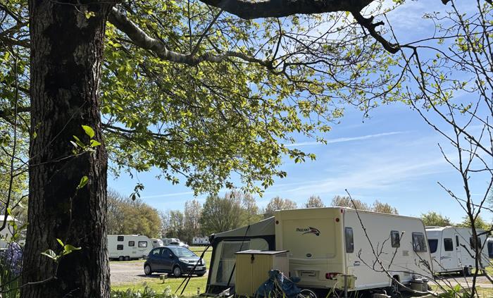A caravan on our Main Park